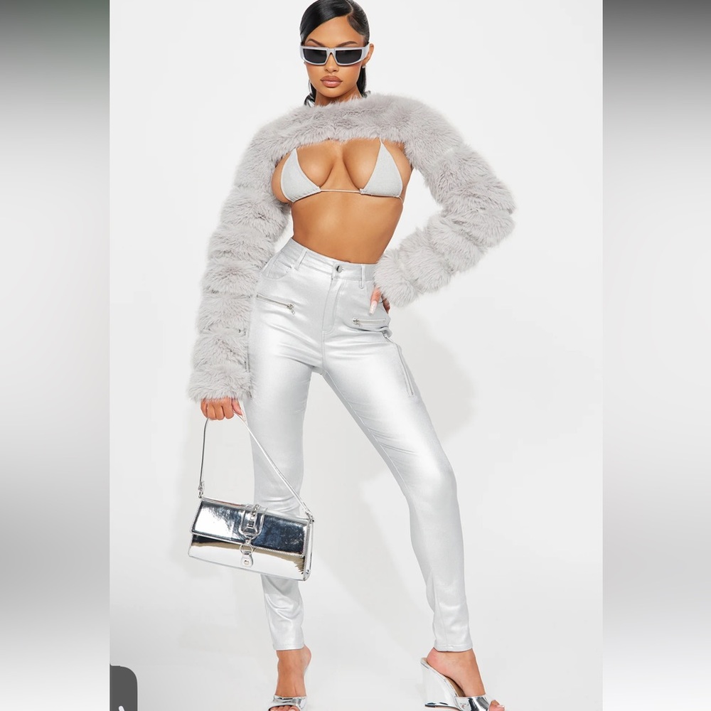 Silver Pants - image 1